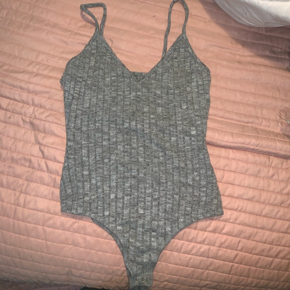 grey bodysuit !